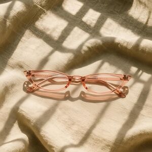 Chic Pink Cat-Eye Glasses